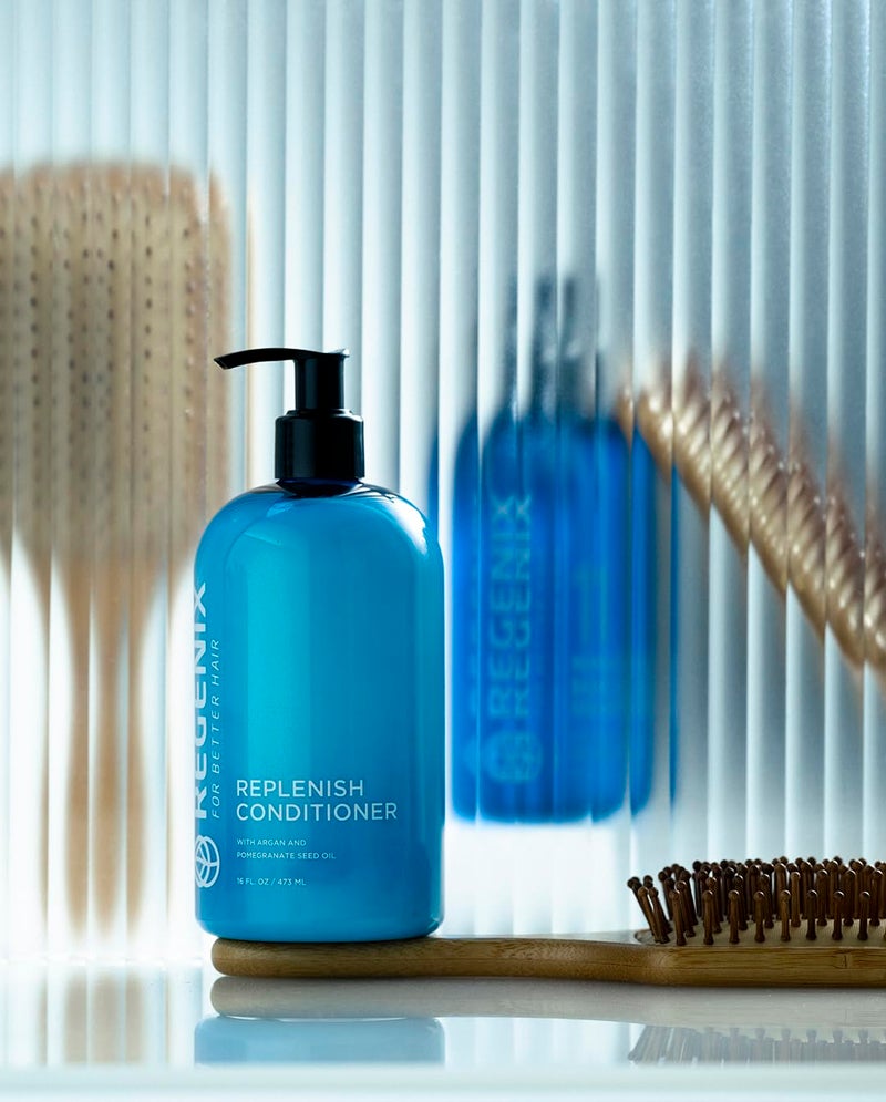 Regenix Replenish Conditioner Formulated for Dry, Brittle & Chemically Processed Hair, Nourishes and Regenerates Hair, Pure Essential Oils & Extracts for Maxium Moisture Balance - Image 3